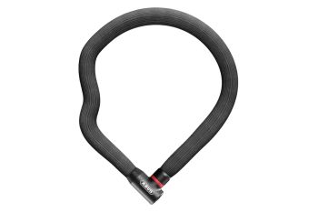 Łańcuch rowerowy Abus 4204K/85 Black z zamkiem na klucz